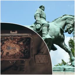 130 år gammal tidskapsel funnen